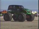 THUNDER ON THE BEACH #1 MONSTER TRUCK RACING ACTION DAY 1