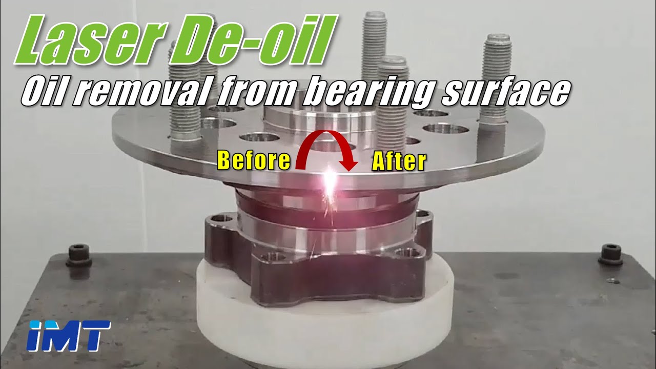 24. Deoil(Oil removal) from Bearing Surface (베어링 표면 오일 제거)