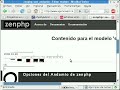 Usando el visualizador y añadiendo scaffolding con zenphp Usando el visualizador y añadiendo scaffolding con zenphp