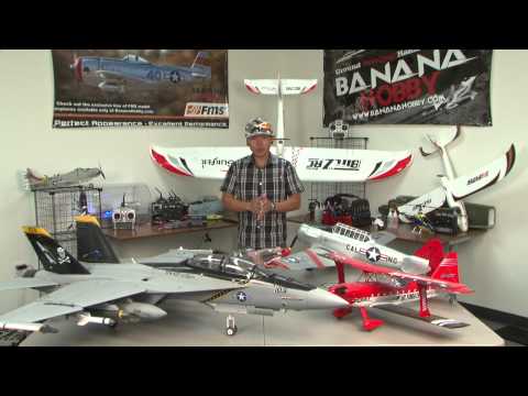 how to test rc plane cg