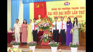 Đại hội đại biểu Đảng bộ phường Thanh Sơn lần thứ XI, nhiệm kỳ 2020-2025