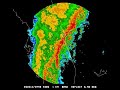 Storm of the Century - Radar view from KMLB Melborne