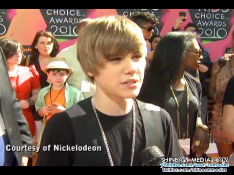 justin bieber kids choice awards 2009. 2010 Kids Choice Awards