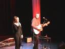 Especially nice part of the show together with Lizzie Watkins. This is a camcorder registration of a live performance by Tommy Emmanuel in The Netherlands 2004. The location is Raalte, the Hoftheatre. (Het Hoftheater) It's a small (200 people) venue, and organized by guitar enthousiasts from that village. Tommy Emmanuel had performed a few years already in the Netherlands, (thanks to Dim van Gerven, Zaandam) and was getting more-and-more attention year-by-year. Maybe his growing fame will keep him out of these small venues, so this is a nice opportunity to watch him how he was back than in 2004. Camcorder quality is poor I must admit (I'm zooming in on the digital footage) but just watch the great playing, feel, and technique of the master and just enjoy this evening as much as I did.