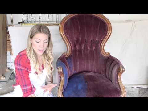 how to dye upholstered fabric