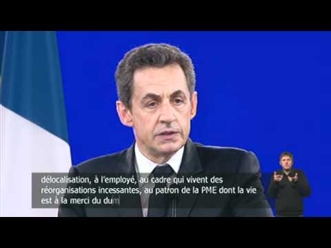 Discours de Nicolas Sarkozy