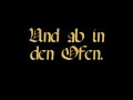 German kitchen / Backe, backe Kuchen...