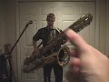 Contrabass Saxophone Contrabass Saxophone
