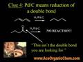 Organic Chemistry reactions - 7 clues from Obi Wan