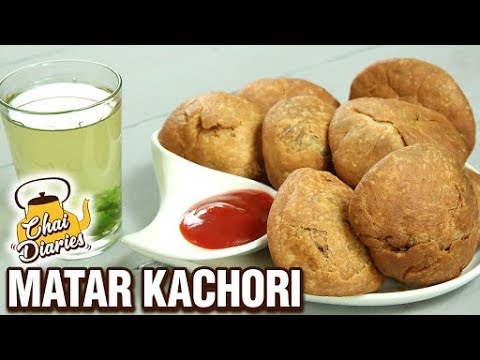 Khasta Matar Kachori Recipe – Green Peas Kachori – Halwai Style Kachori – Chai Diaries With Varun