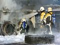 Brand in Kraan veroorzaakt verkeerschaos in Brabant Brand in Kraan veroorzaakt verkeerschaos in Brabant