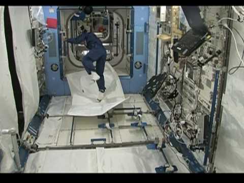 flyingcarpet - A Japanese astronaut tested a