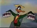 Daffy Duck selling a DeLorean