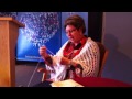 Lors du lancement de la programmation de la Fête nationale du Québec en Gaspésie, deux actrices ont fait un sketch sur l’histoire de la pêche à Paspébiac.