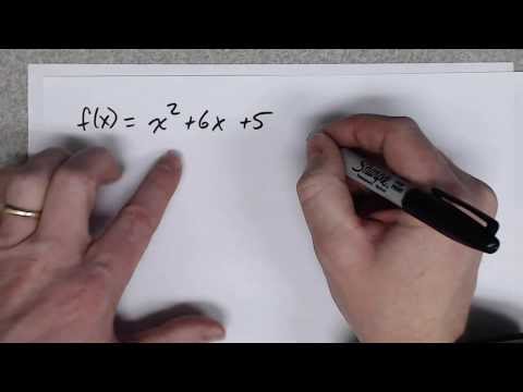 how to turn a quadratic into vertex form