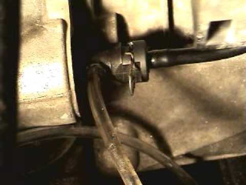 how to bleed transmission