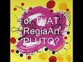 Barking dog X RegiaArt painting PLUTO