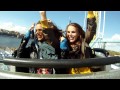 Jetline Roller Coaster Front Seat POV Grona Lund Sweden 2011