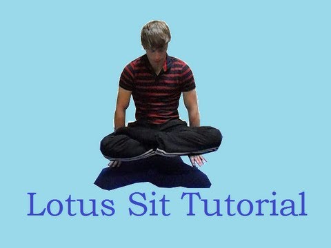 Lotus Sit Tutorial: How to Cross your Legs over Each Other!