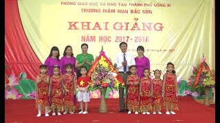 Trường mầm non Bắc Sơn khai giảng năm học mới