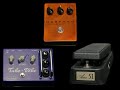 Hartman Ge Fuzz, Area 51 Wah, Effectrode Tube-Vibe Trower