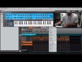 Uptempo R&B Track with the maschine mikro