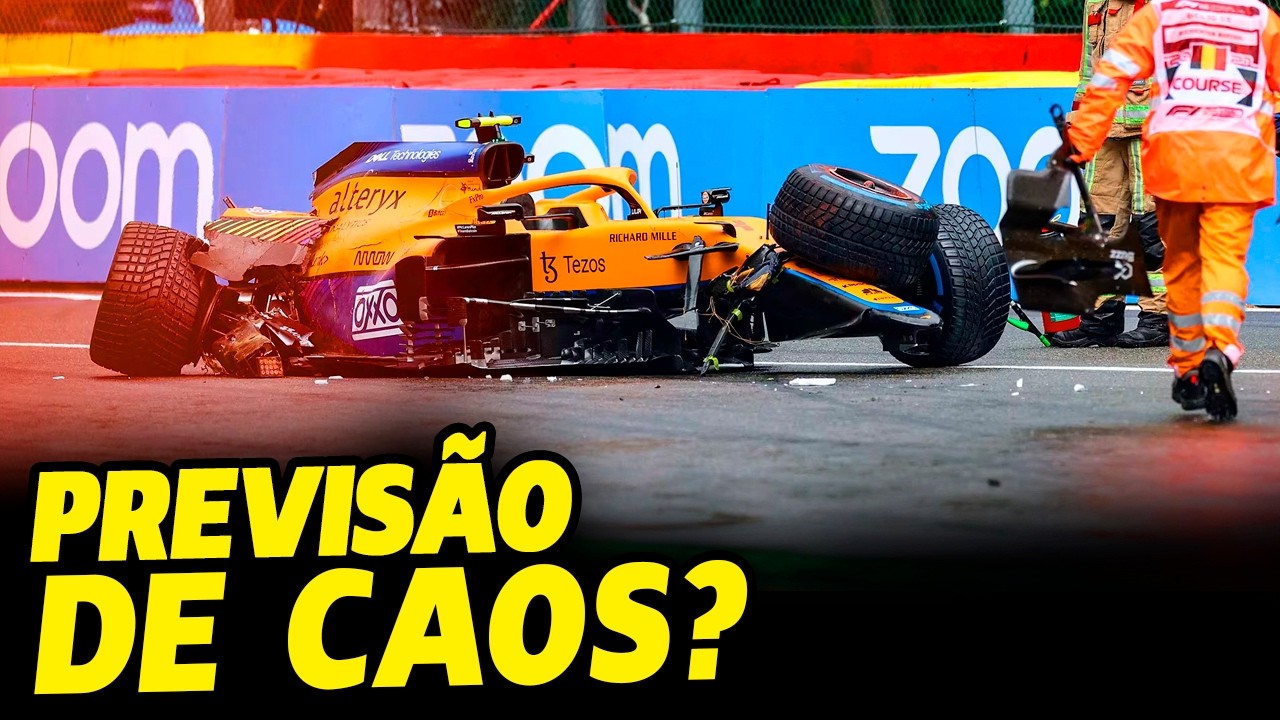 GP DA BÉLGICA: PREVISÃO DO TEMPO MELHORA, MAS CHUVA DEVE ATINGIR FINAL DE SEMANA | FÓRMULA 1