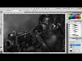 Click here to watch this video Digital speed painting Space marine