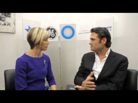 Wyse's President and CEO, Tarkan Maner, speaks with Edie Lush at Hub Davos