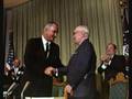 LYNDON JOHSON TAPES: Harry Truman over for Lunch