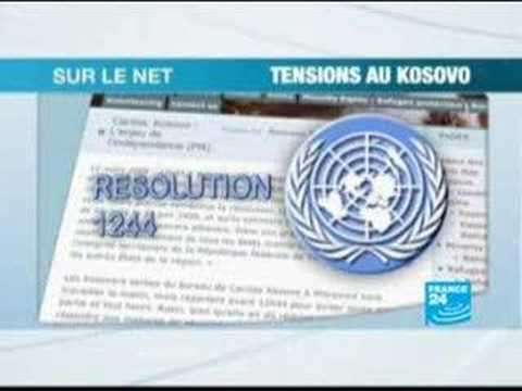 SOLIDARITE KOSOVO sur France 24