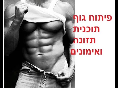 דיאטה לחיטוב הגוף והשרירים