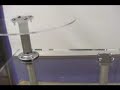 side table in acrylic and steel side table in acrylic and steel