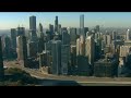 Aerial Video - View of Chicago Skyline