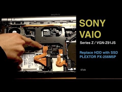 how to open sony vaio laptop vgn-z