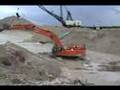 Hitachi 800 & B&E1250 dragline Working