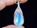 wire wrap gemstone pendants