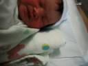 Arpita video 6 (with her eyes wide open few hours after her birth - day 1)