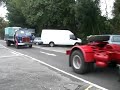 Vintage trucks on the Bournemouth to Bath road run