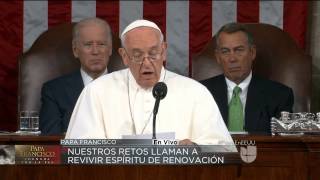 El Papa Francisco ante Estados Unidos