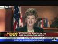 Robin Carnahan appears on CNBC on Wachovia Deal