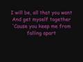 Avril Lavigne - I will be lyrics