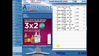 AXION POS DTE, Elpunto de Venta de Chile