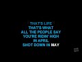 That's Life (Karaoke)