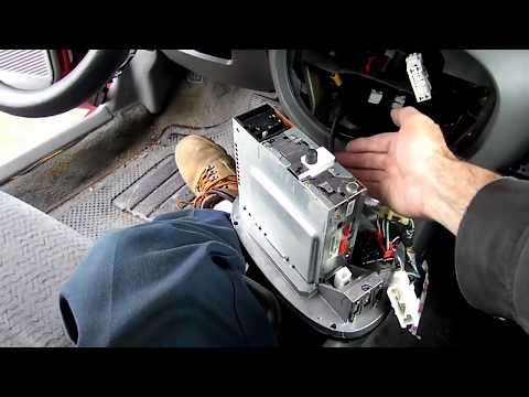 how to remove ford au cd player