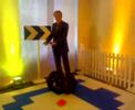Henning on segway