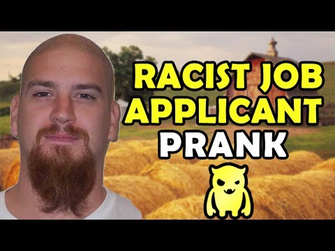 ownage - I was given the number to a guy who recently applied for a bunch of jobs, and was told that he is highly suspected of being racist. I decided to call as a Bl...
