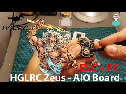 Hglrc Zeus F4 Flight Controller - Unboxing & Overview