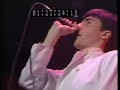one of the first recorded fad gadget videos (live)