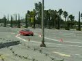 Andres a bordo de su Nissan 240sx haciendo show durante la primera etapa del Slalom Impulso 2008 en estacionamiento del Estadio Tecnologico de Monterrey.